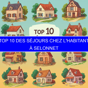 Top 1 des Séjours chez l'habitant à Selonnet